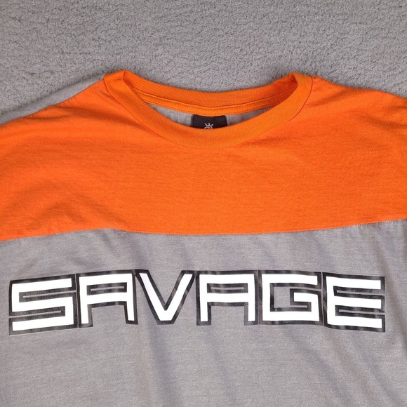 Red Ape T-Shirt Mens 2XL Gray Savage Short Sleeve‎ Pocket (See Description) A2 - Picture 2 of 13